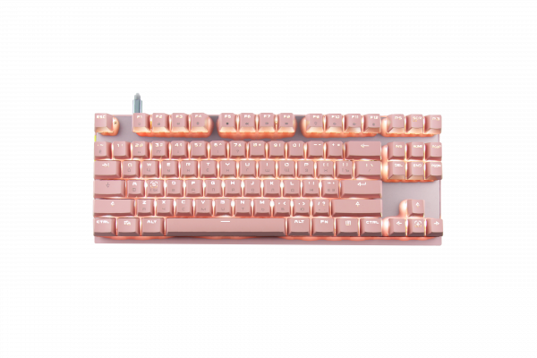 Рожева клавіатура MOTOSPEED K82